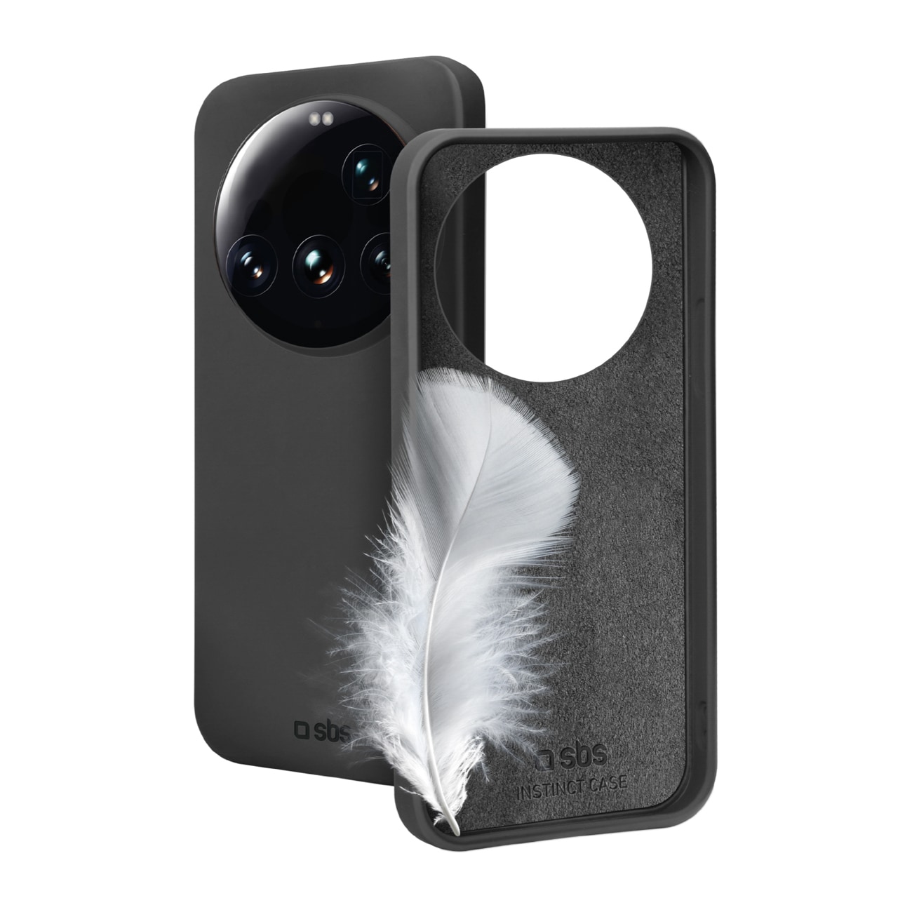 SBS Instinct-etui til Xiaomi 15 Ultra - Sort