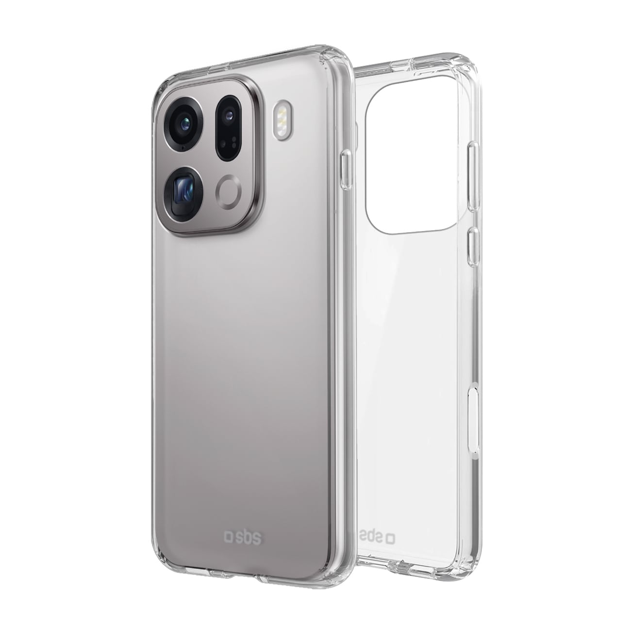 SBS Skinny Cover til Oppo Find X9 Pro - Transparent