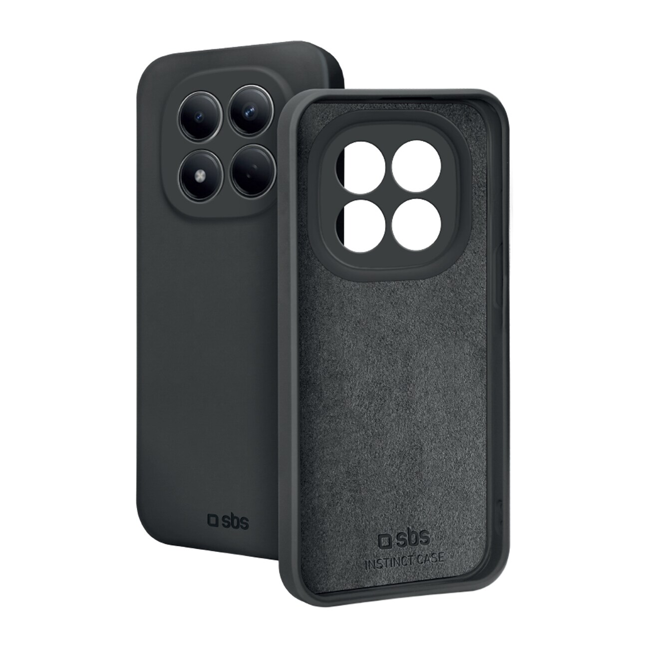 SBS Instinct-etui til Xiaomi Redmi Note 15 Pro 4G - Sort