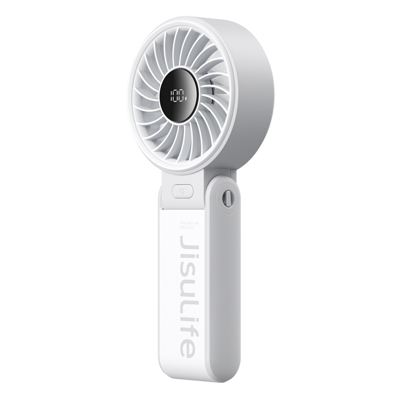 Jisulife håndholdt ventilator Life7 3600mAh bærbar USB-ventilator - grå