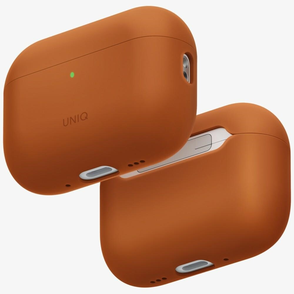 Uniq Lino silikoneetui til AirPods Pro 3 - Orange