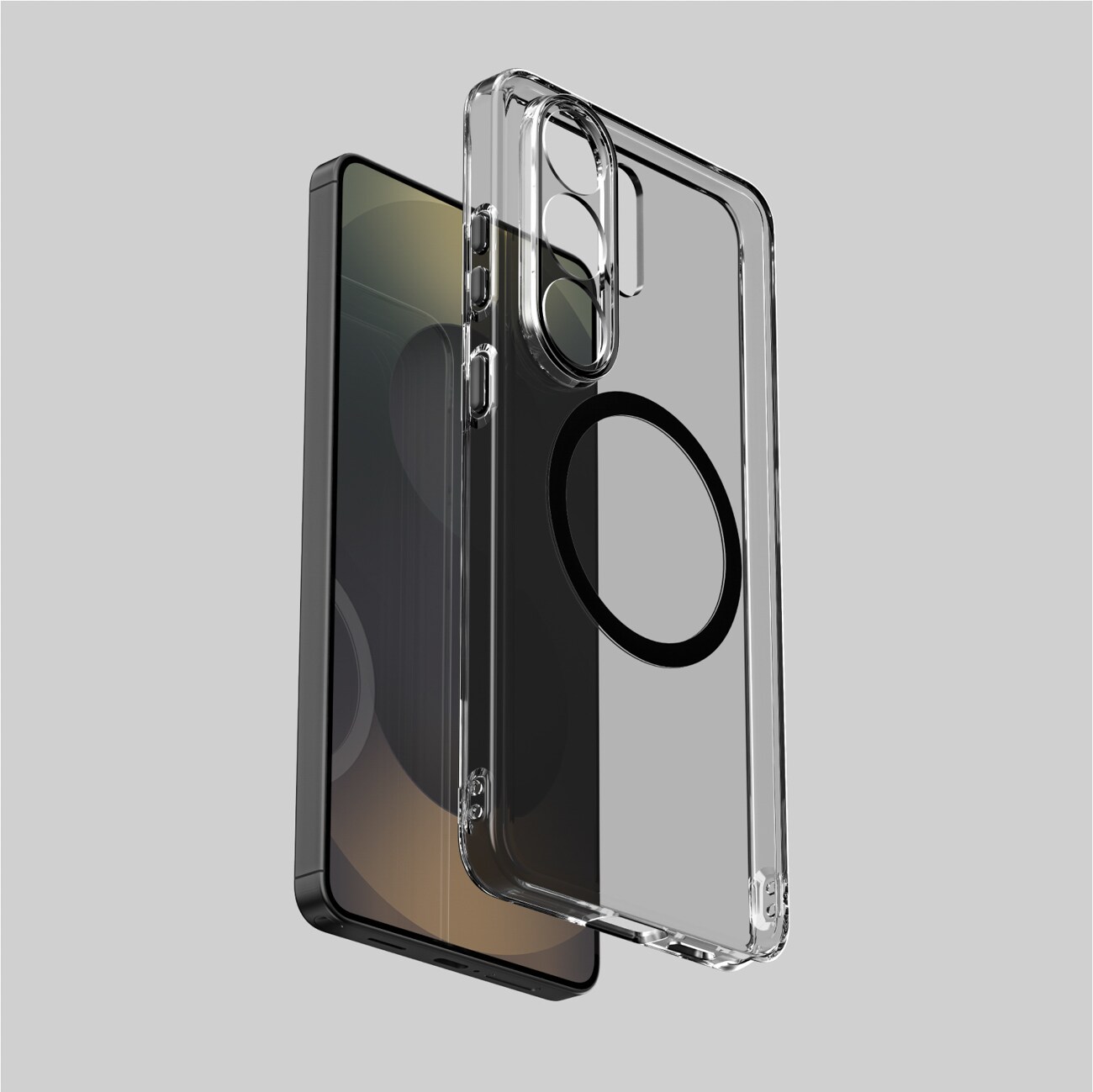 AmazingThing Minimal Mag Lens-etui til Samsung Galaxy S26 Ultra - Sort