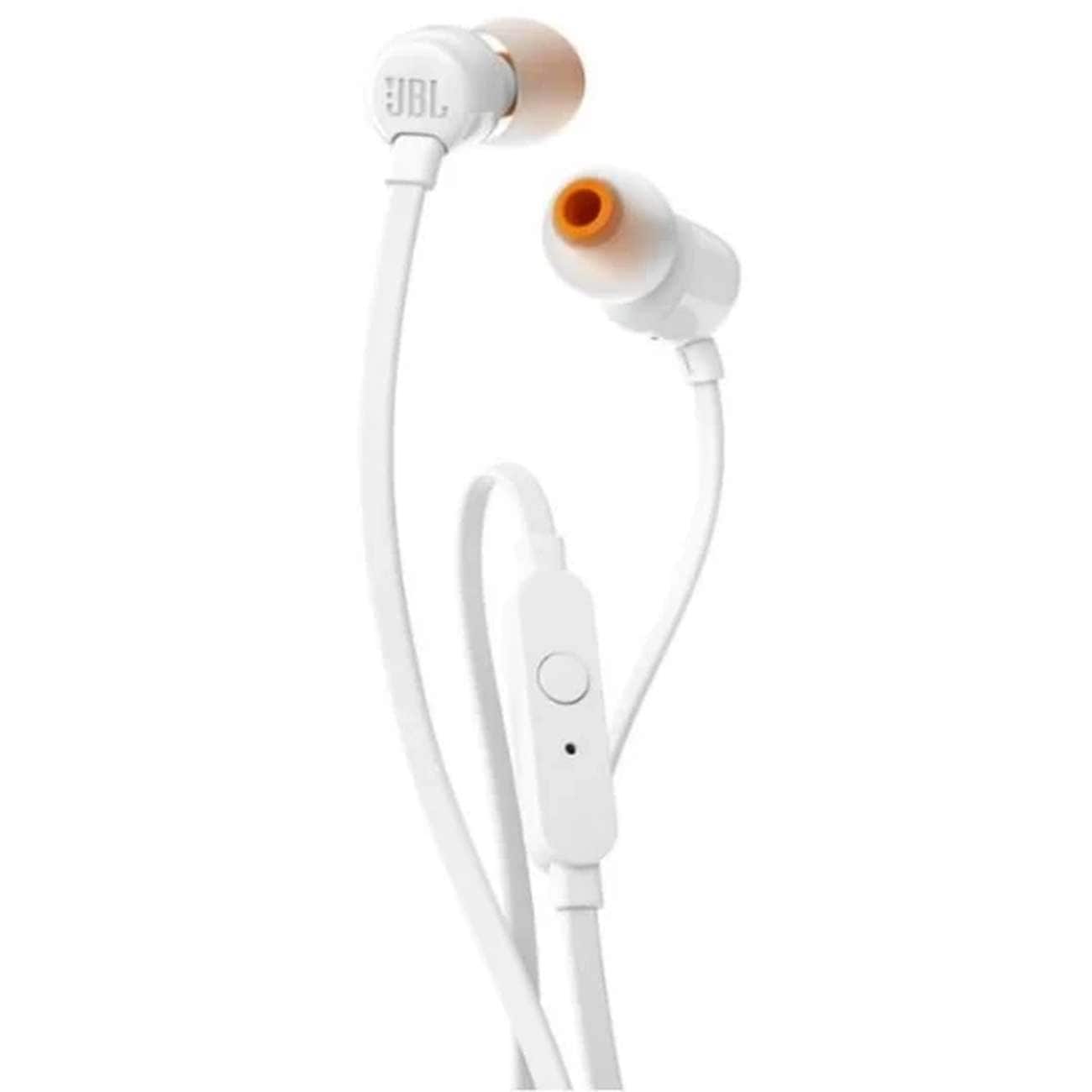 JBL T110 In-Ear-hovedtelefoner med ledning Mini Jack 3,5 mm - Hvid