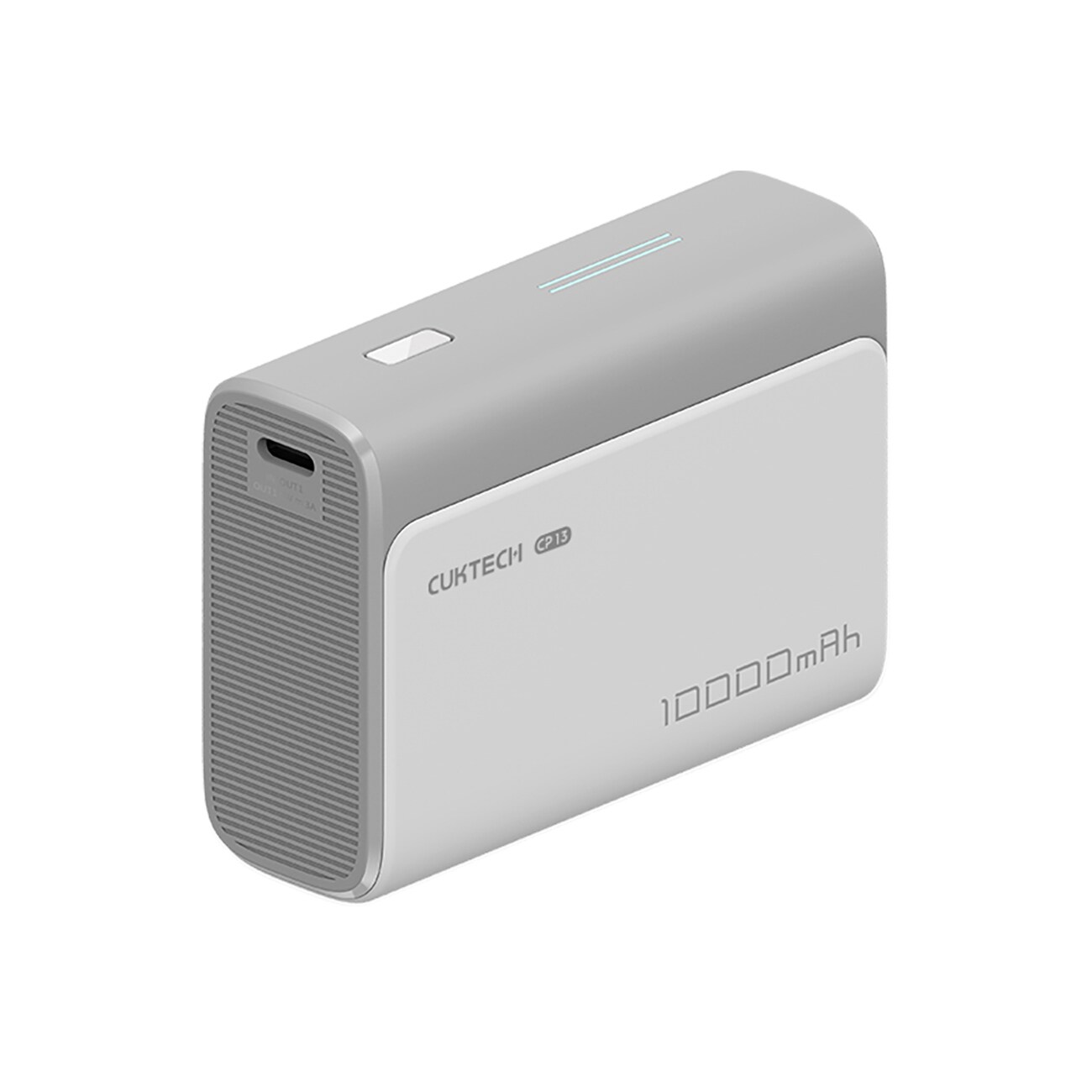 CUKTECH 30W 10000mAh Power Bank 1C1A - CP13- Grå farve