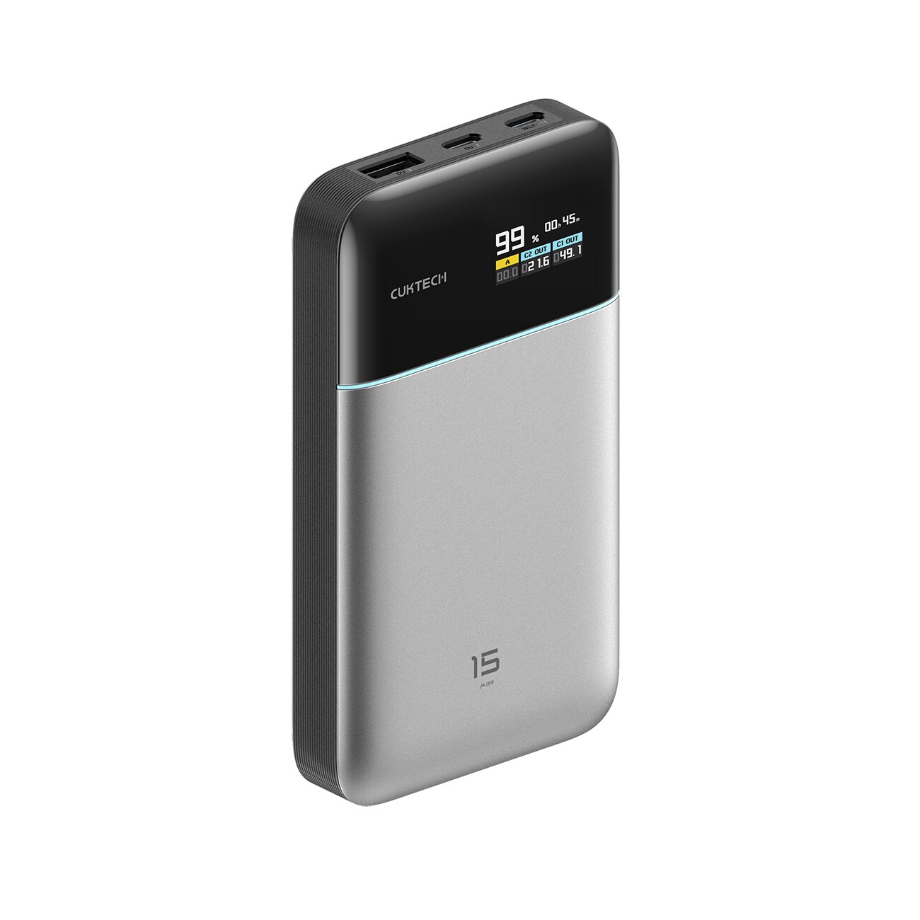 Cuktech PB150S Powerbank 100W 15000mAh - Grå