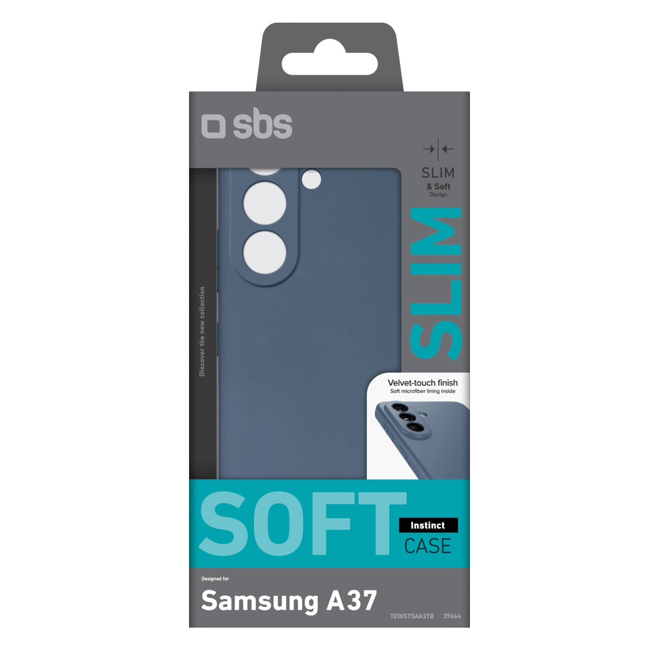 SBS Instinct-etui til Samsung Galaxy A37 - Blå