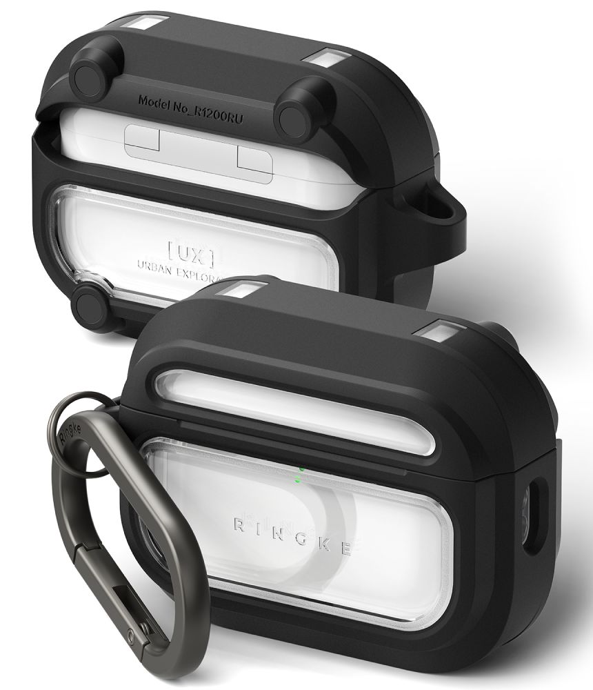 Ringke UX magnetisk etui til AirPods Pro 3 - sort og klar
