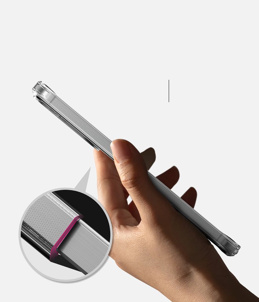 Ringke Fusion-etui til Samsung Galaxy A57 5G - Klar mat
