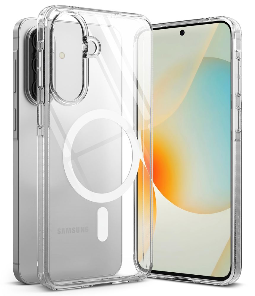Ringke Fusion magnetisk MagSafe-etui til Samsung Galaxy A57 5G - Transparent