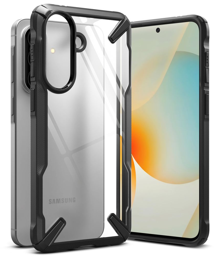 Ringke Fusion X-etui til Samsung Galaxy A57 5G - Klar og sort