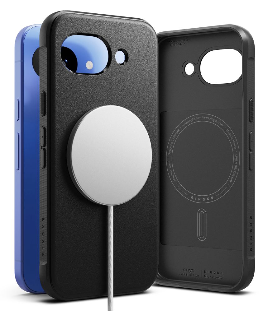 Ringke Onyx Magsafe-etui til Google Pixel 10A - Sort