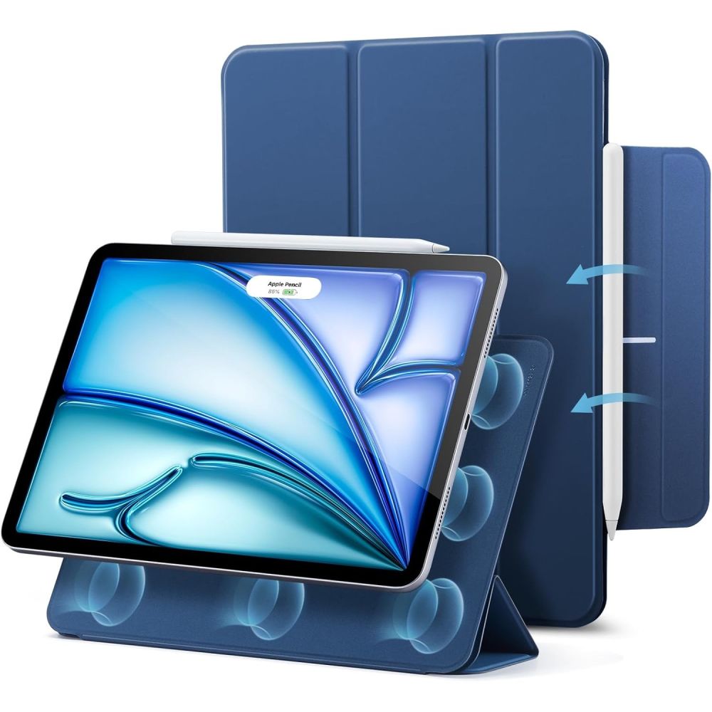 ESR Rebound Magnetic Case for iPad Air 10.9" (2020/2022) / 11" (2024-2026) - Marine Blue