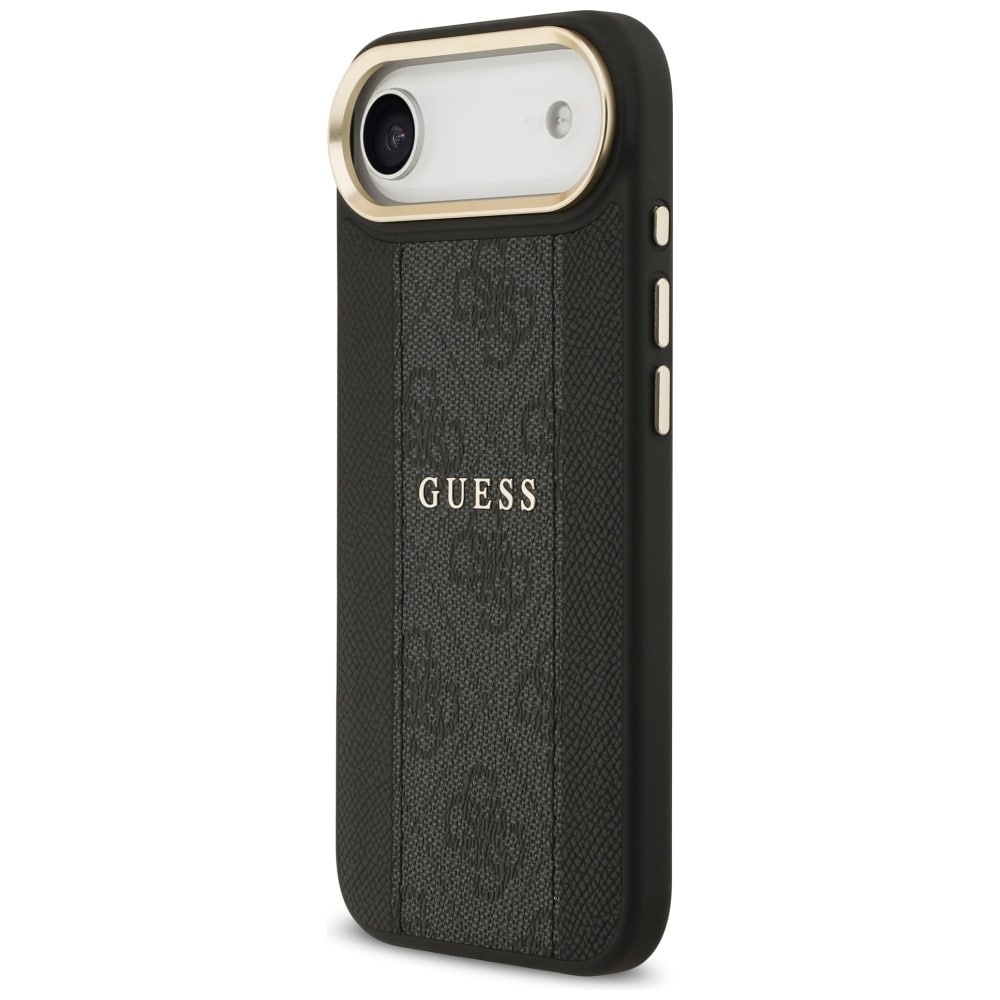 Guess 4G Stripe MagSafe-etui til iPhone Air - sort