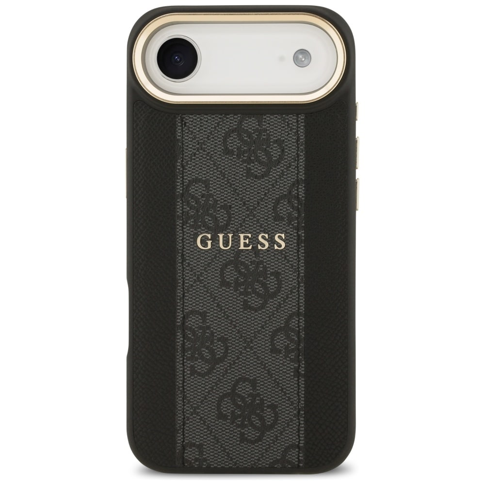 Guess 4G Stripe MagSafe-etui til iPhone Air - sort