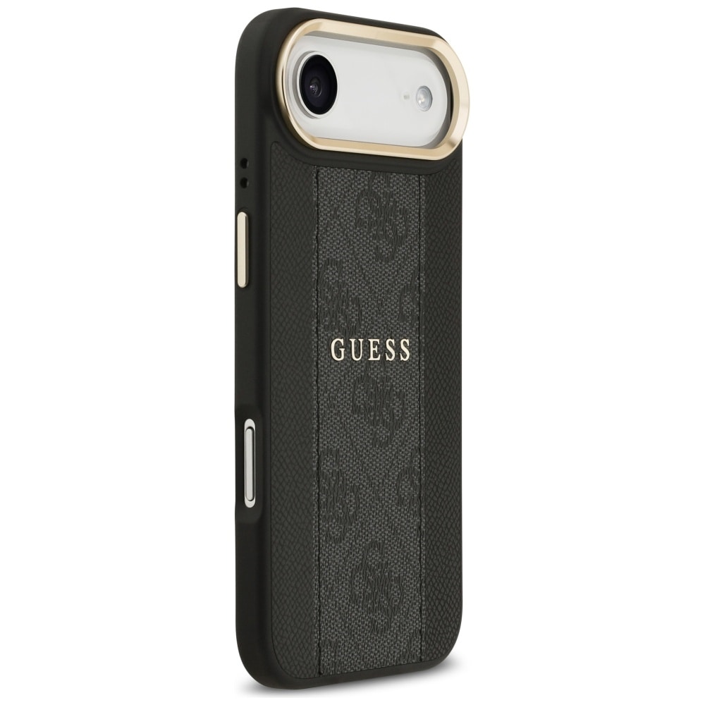 Guess 4G Stripe MagSafe-etui til iPhone Air - sort