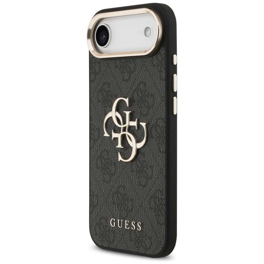 Guess 4G Big 4G Classic Logoetui til iPhone Air - sort og guld