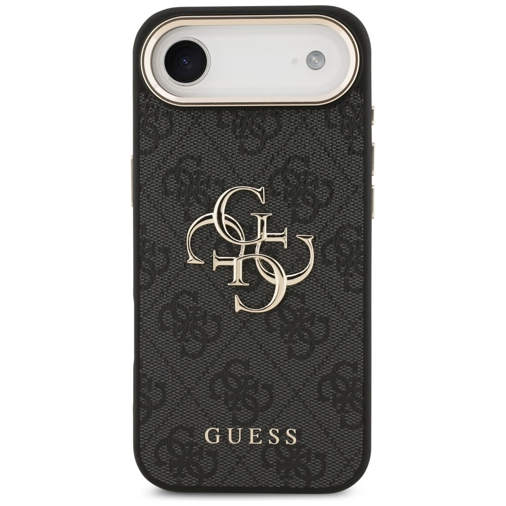 Guess 4G Big 4G Classic Logoetui til iPhone Air - sort og guld