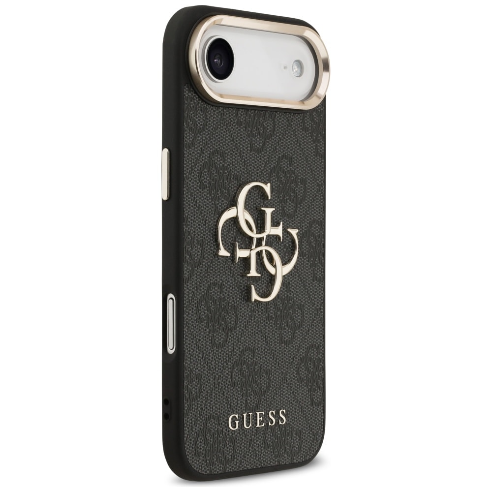Guess 4G Big 4G Classic Logoetui til iPhone Air - sort og guld
