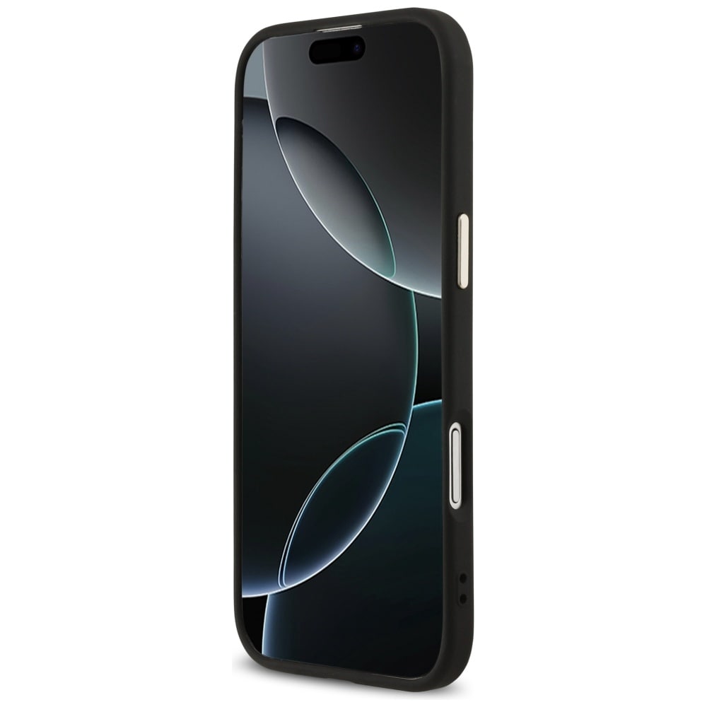 Guess 4G Big 4G Classic Logoetui til iPhone Air - sort og guld