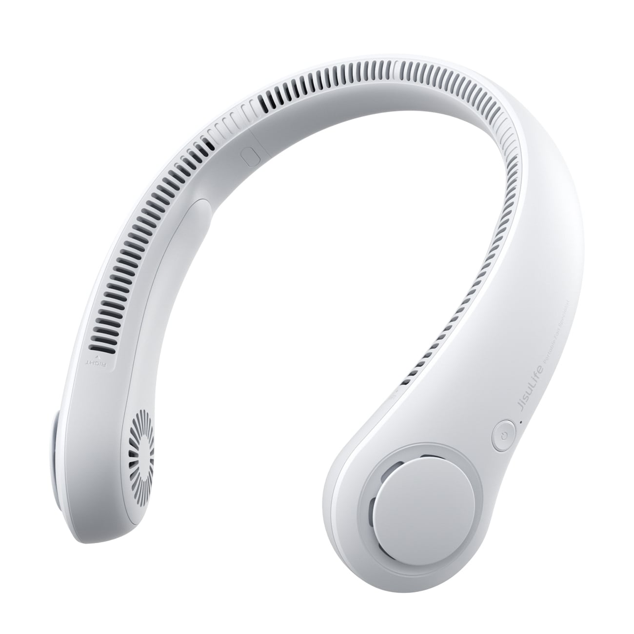 Jisulife Neck Fan 3 4000mAh bærbar nakkeventilator - grå
