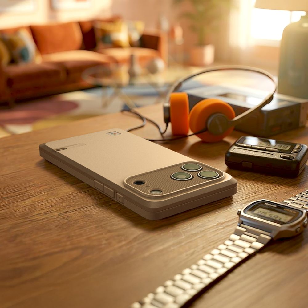 Spigen Classic LS MagSafe-etui til iPhone 17 Pro - Beige