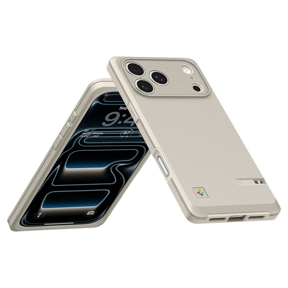 Spigen Classic LS MagSafe-etui til iPhone 17 Pro - Beige