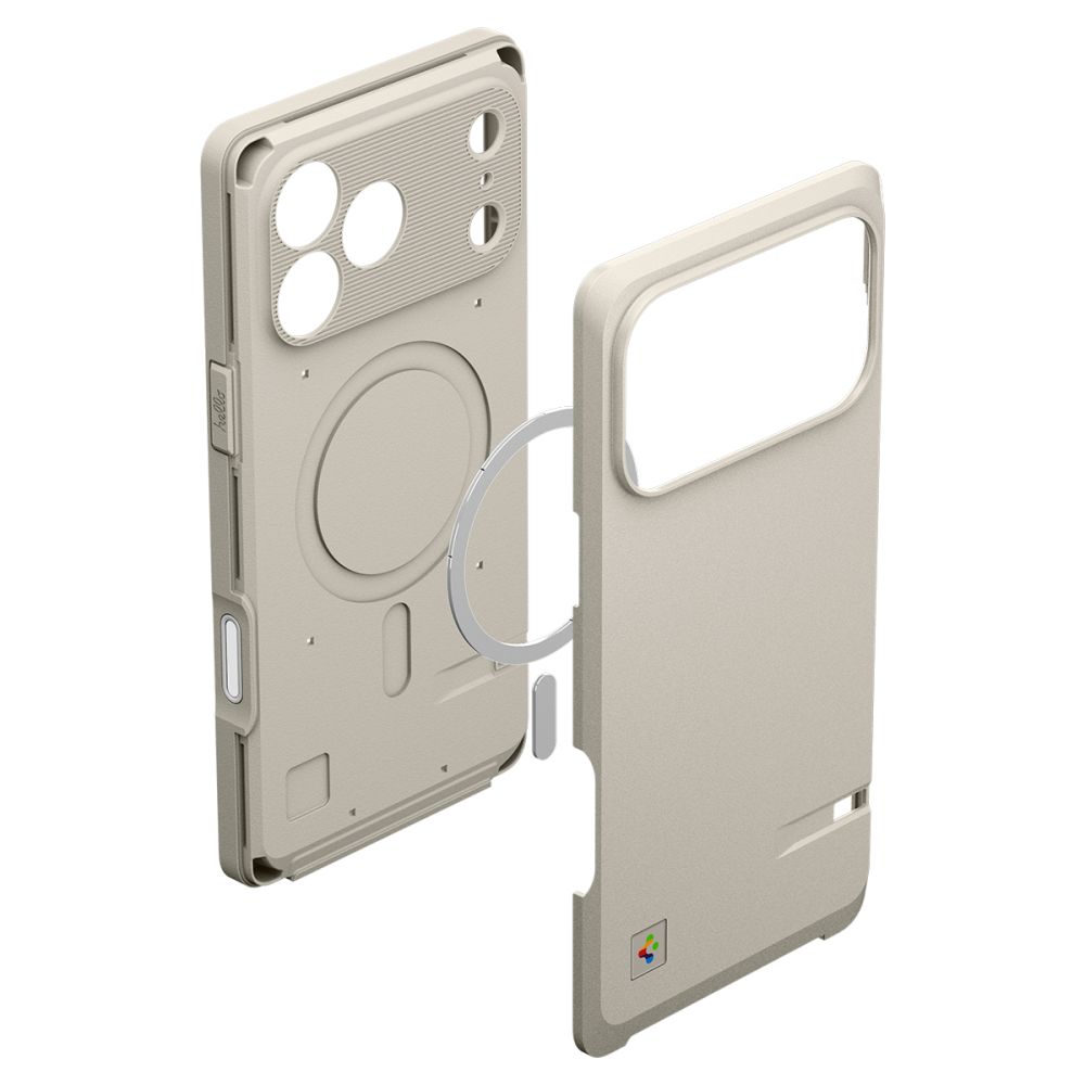 Spigen Classic LS MagSafe-etui til iPhone 17 Pro - Beige