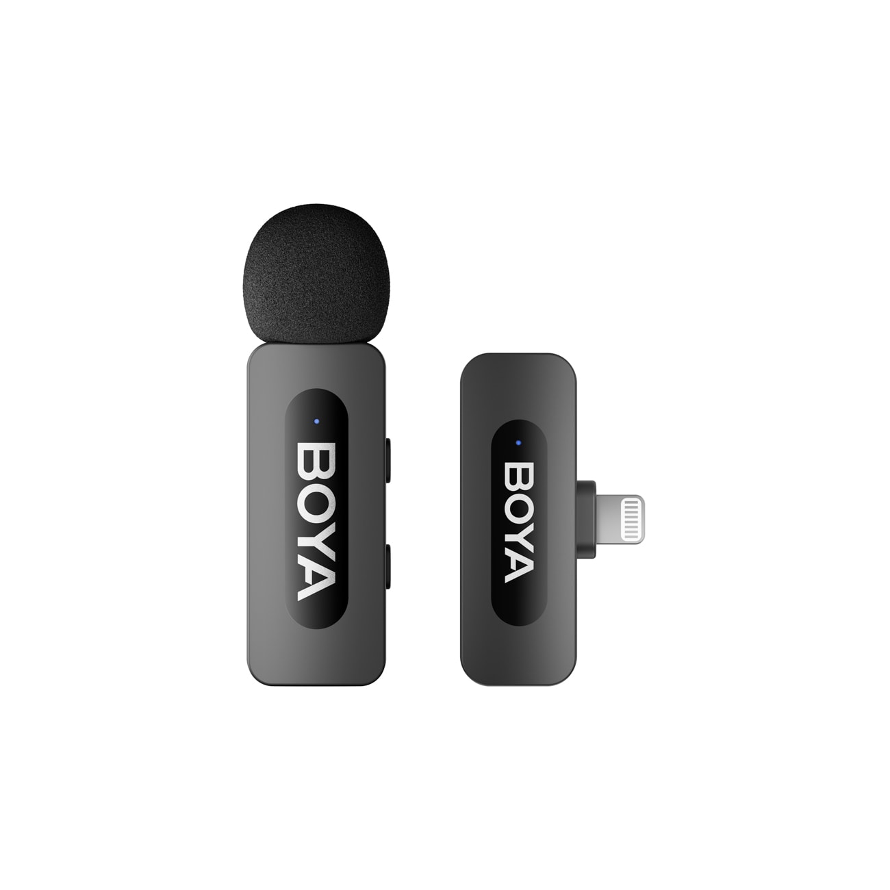 BOYA BY-V1 V2.0 trådløs mikrofon 2,4 GHz - sort