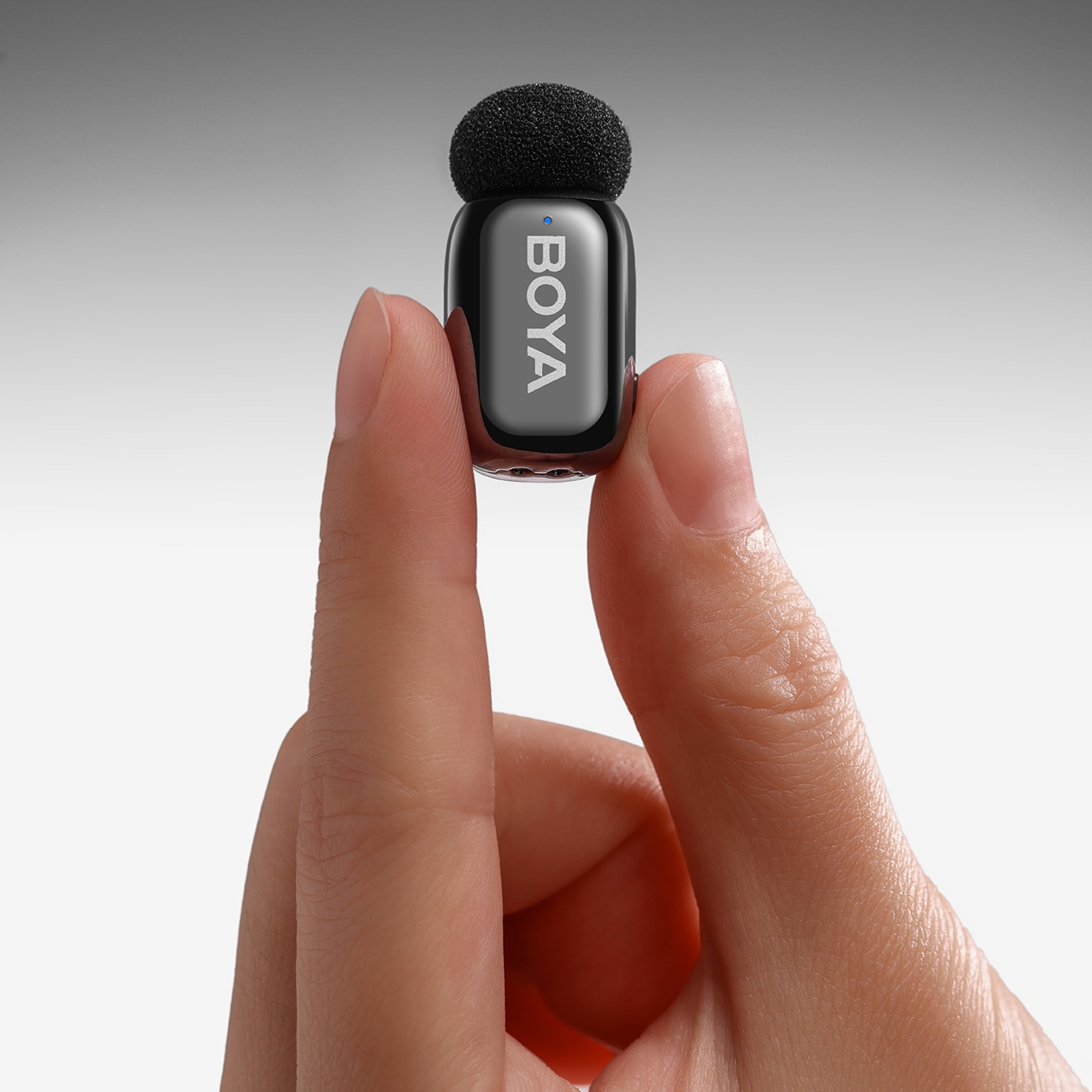 BOYA mini 2-02 trådløse mikrofoner 2,4 GHz USB-C - sort