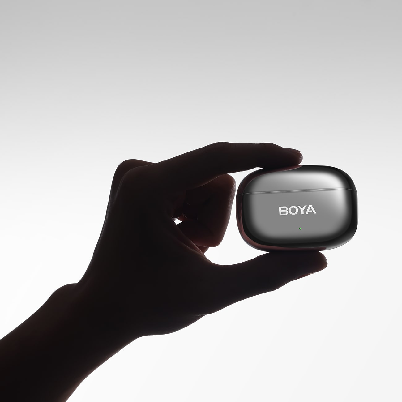 BOYA mini 2-02 trådløse mikrofoner 2,4 GHz USB-C - sort
