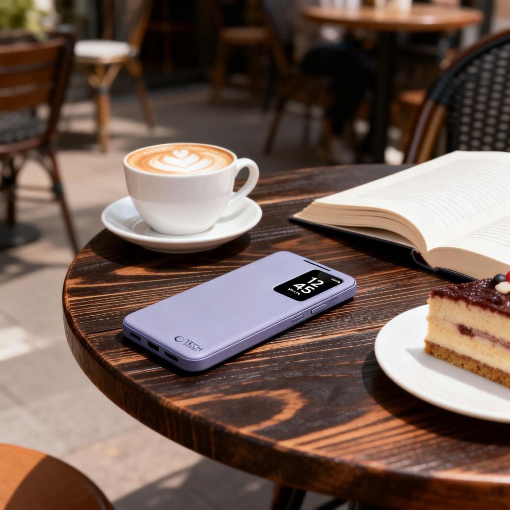 Tech-Protect Smart Wallet-etui til Samsung Galaxy A57 5G - Lilla