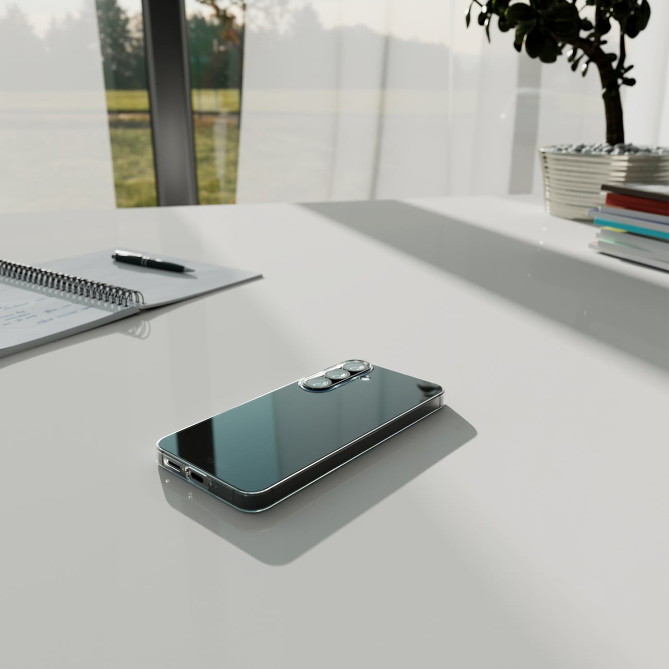 SBS Skinny Cover til Samsung Galaxy S25 - Transparent