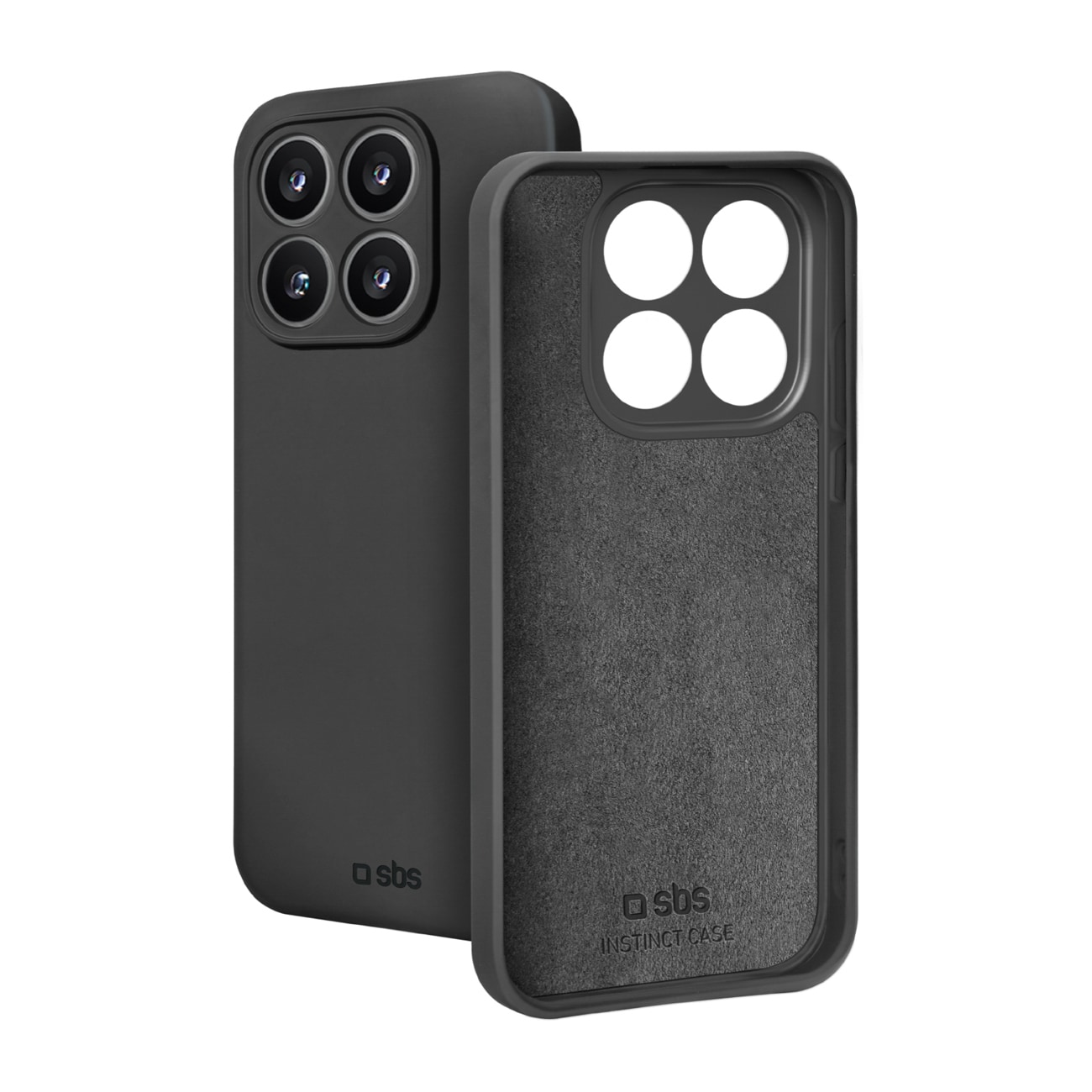SBS Instinct-etui til Xiaomi 17 - Sort
