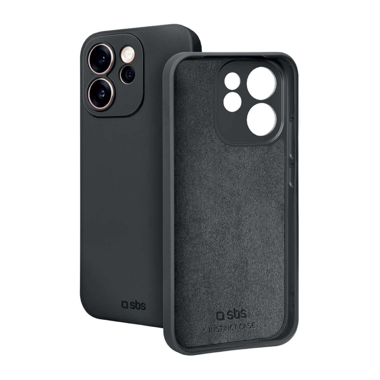 SBS Instinct-etui til Oppo Reno 15 Pro - Sort