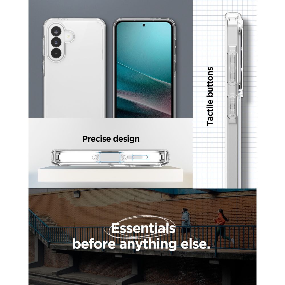 Spigen Ultra Hybrid-etui til Samsung Galaxy A37 5G - Transparent