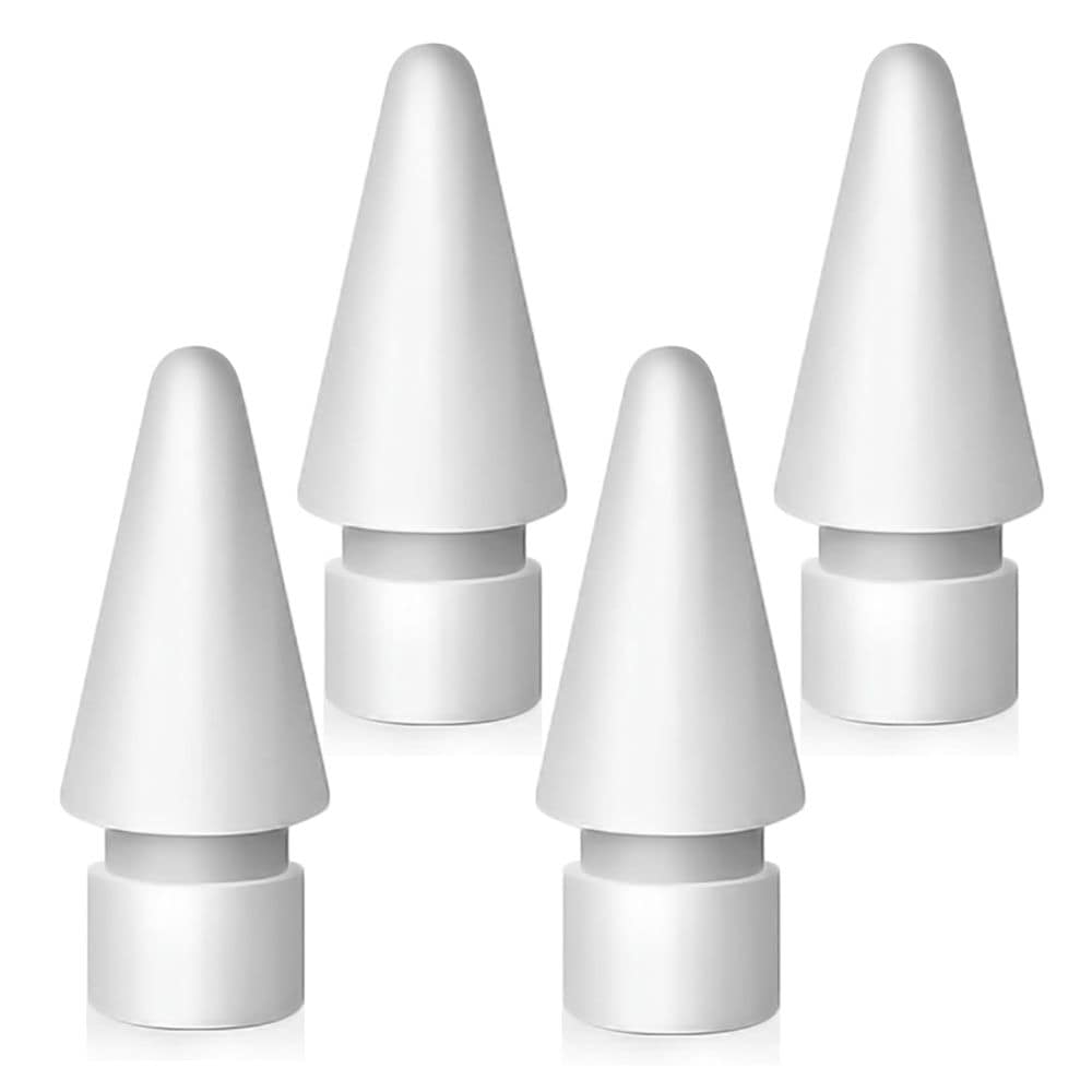 Tech-Protect Stylus Tips til Apple blyant 4-pak - hvid