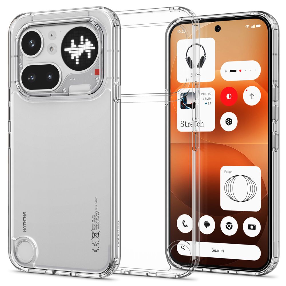 Spigen Ultra Hybrid-etui til Nothing Phone 4A Pro – gennemsigtigt