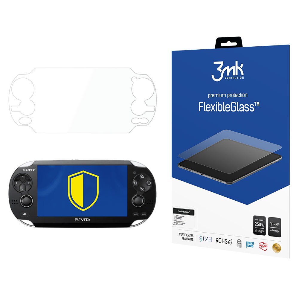 3mk FlexibleGlass™ hybridglas til Sony PS Vita