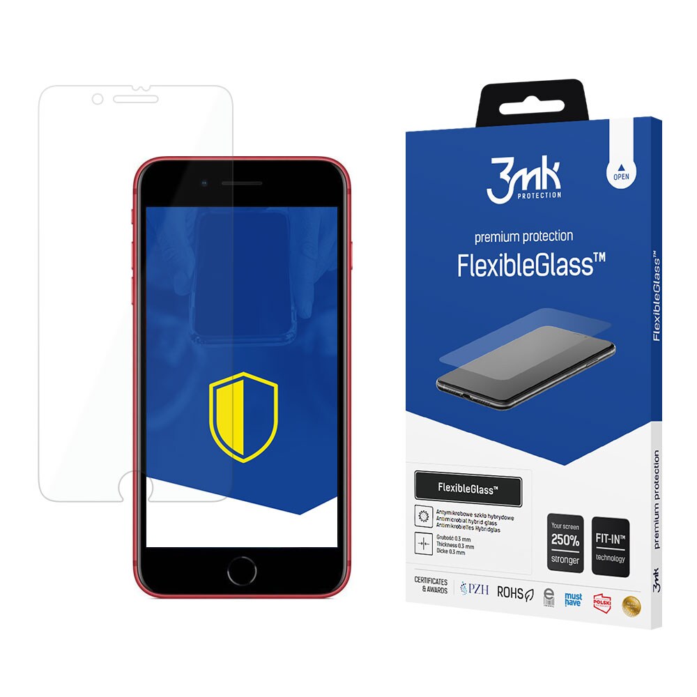 3mk FlexibleGlass™ hybridglas til iPhone 8 Plus