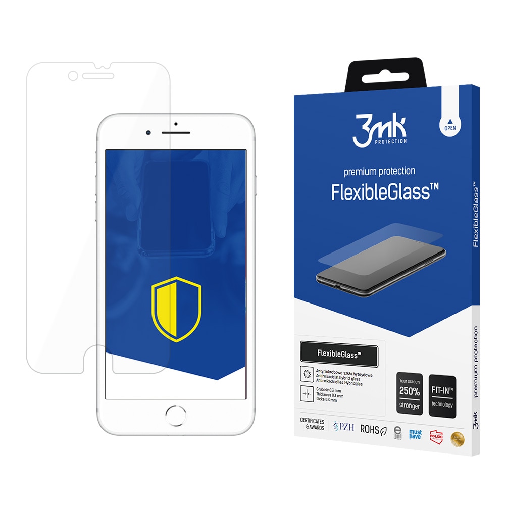 3mk FlexibleGlass™ hybridglas til iPhone 8