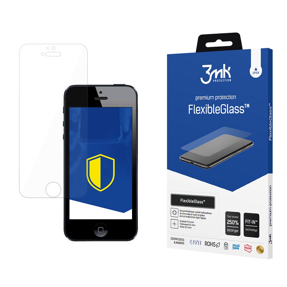 3mk FlexibleGlass™ hybridglas til iPhone SE