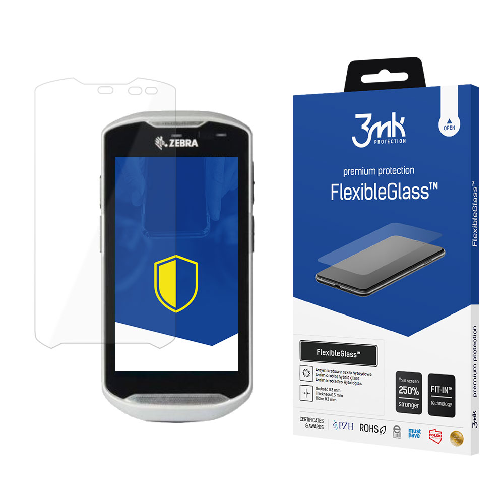 3mk FlexibleGlass™ hybridglas til Zebra TC56DJ