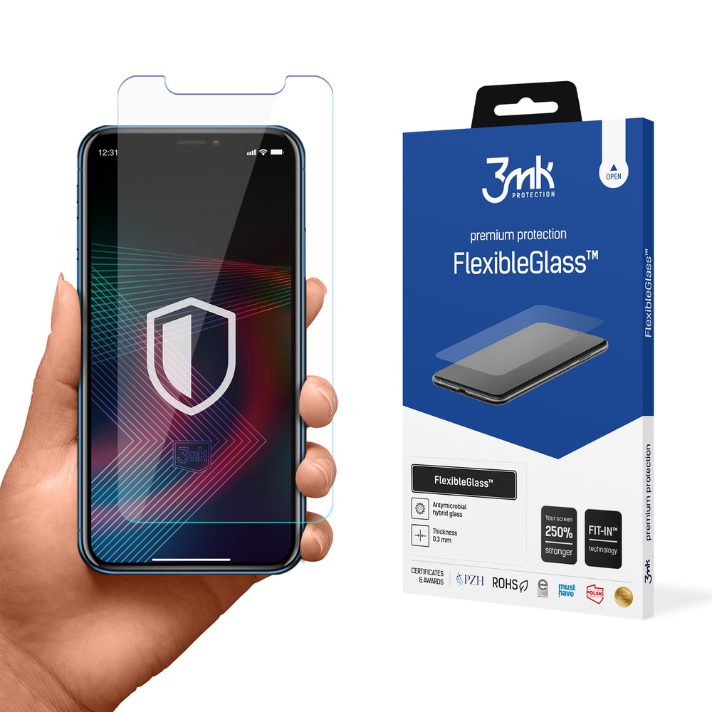 3mk FlexibleGlass™ hybridglas til iPhone XR