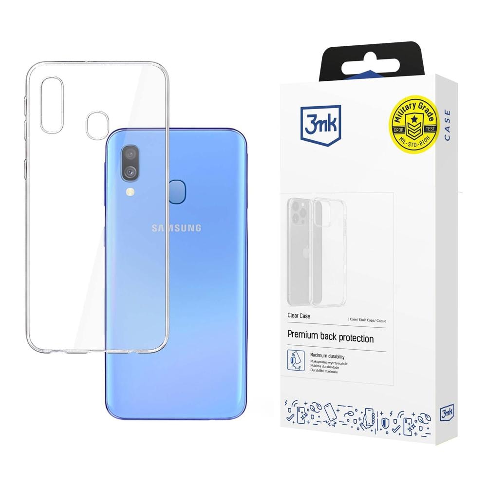 Samsung Galaxy A40 – 3mk gennemsigtigt cover