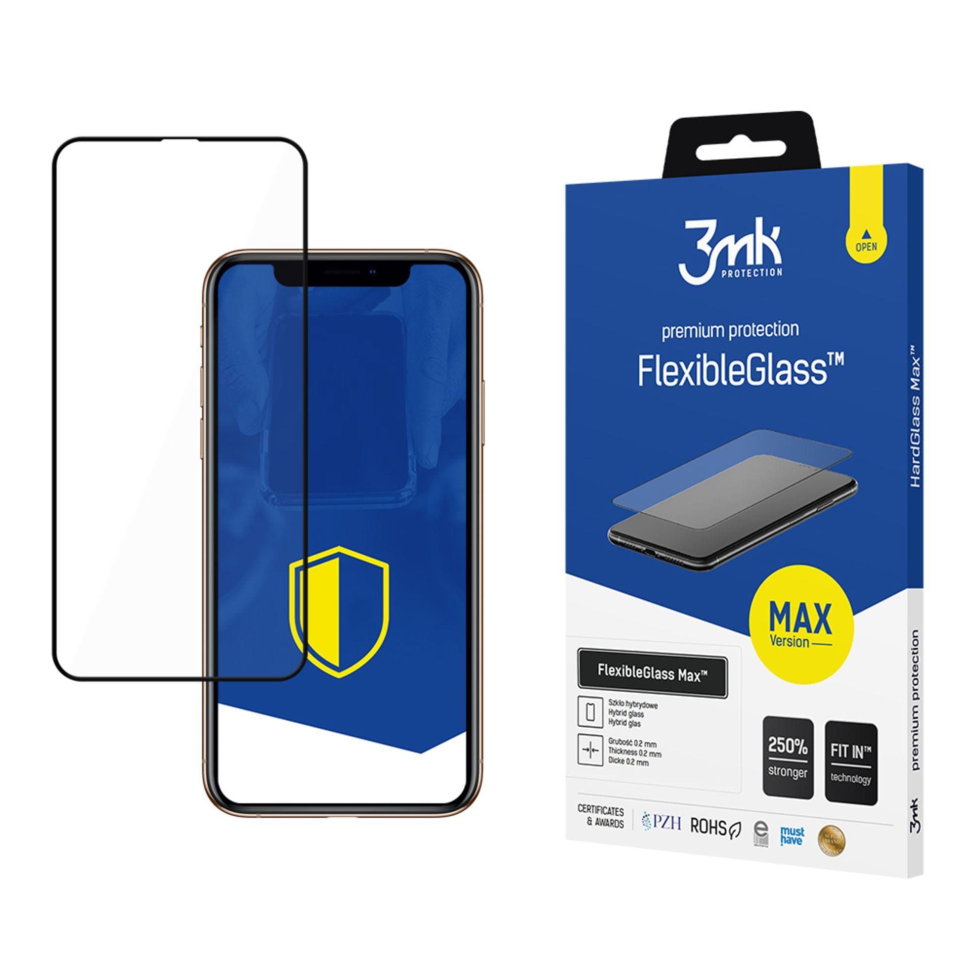 Hybridglas 3mk FlexibleGlass Max™ til iPhone 11 Pro Max