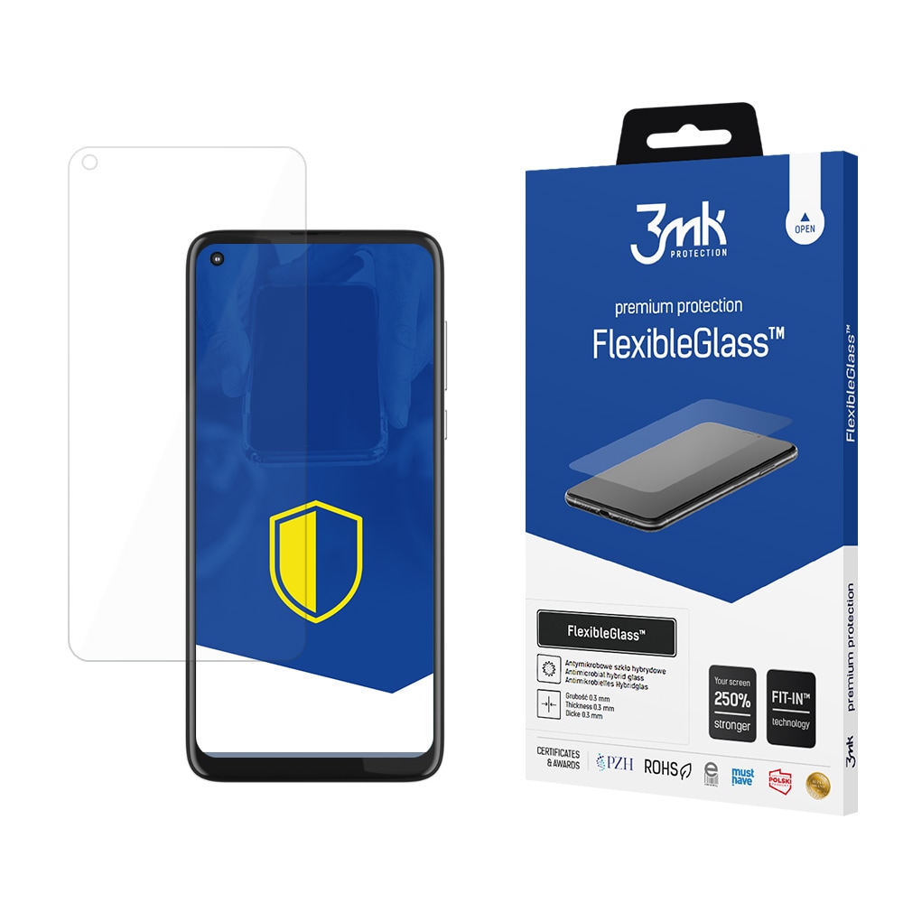 3mk FlexibleGlass™ hybridglas til Motorola Moto G8