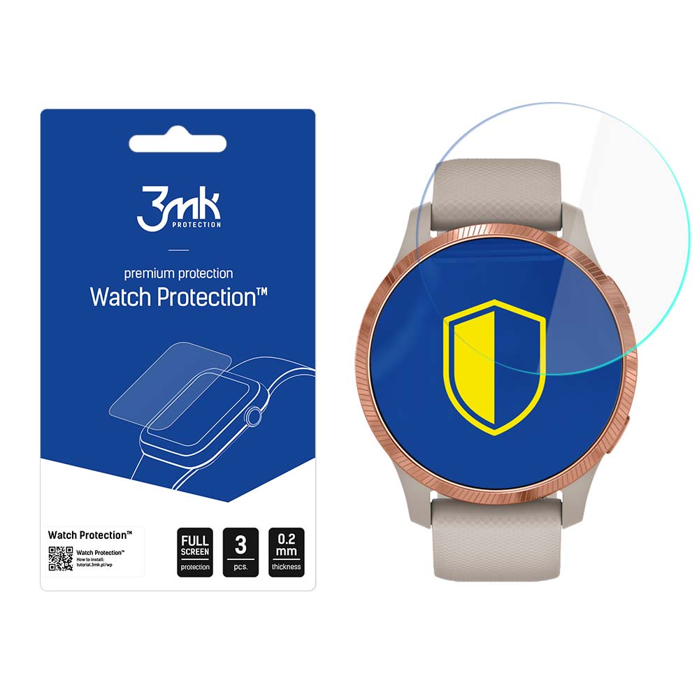 Garmin Venu - 3mk Watch Protection™ kontra ARC+