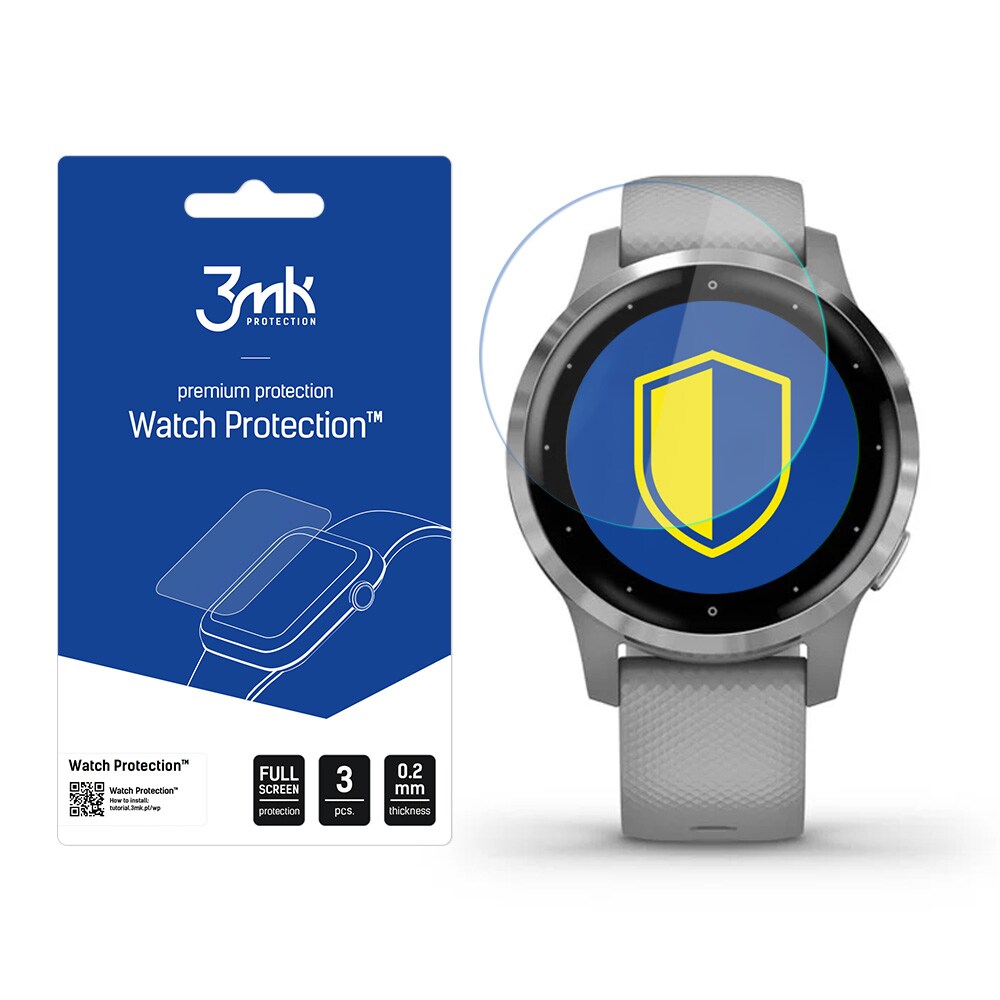 Garmin Vivoactive 4S – 3mk Watch Protection™ kontra ARC+