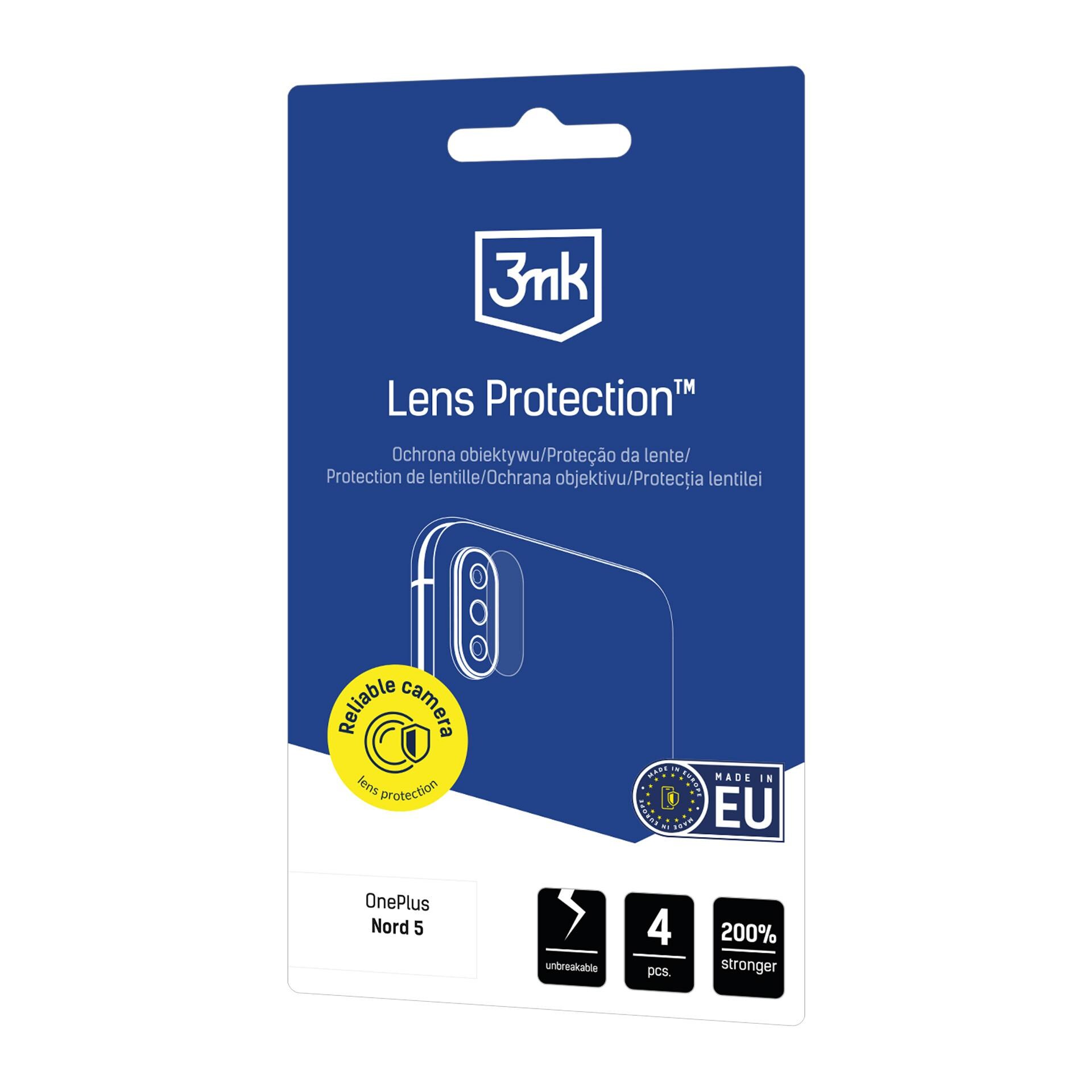 3mk Lens Protection™ hybridkameraobjektivglas til OnePlus Nord 5G