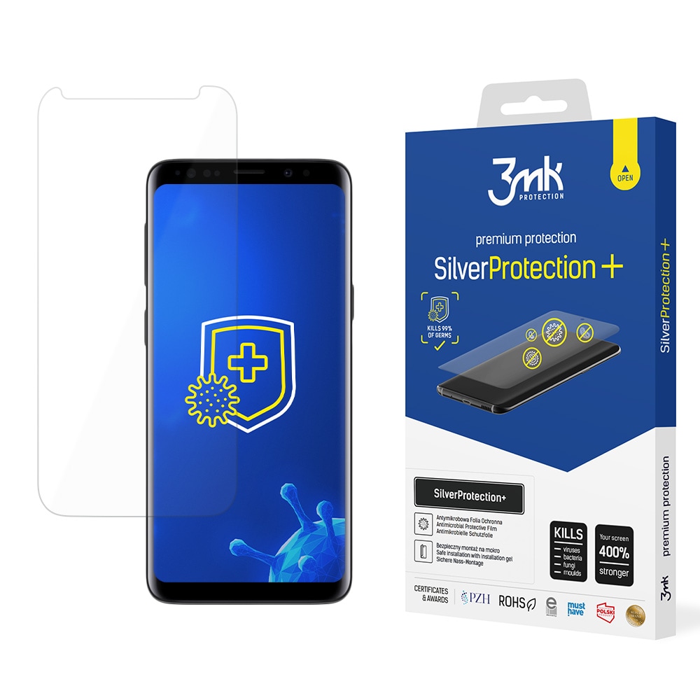 3mk SilverProtection+ beskyttelsesfolie til Samsung Galaxy S9
